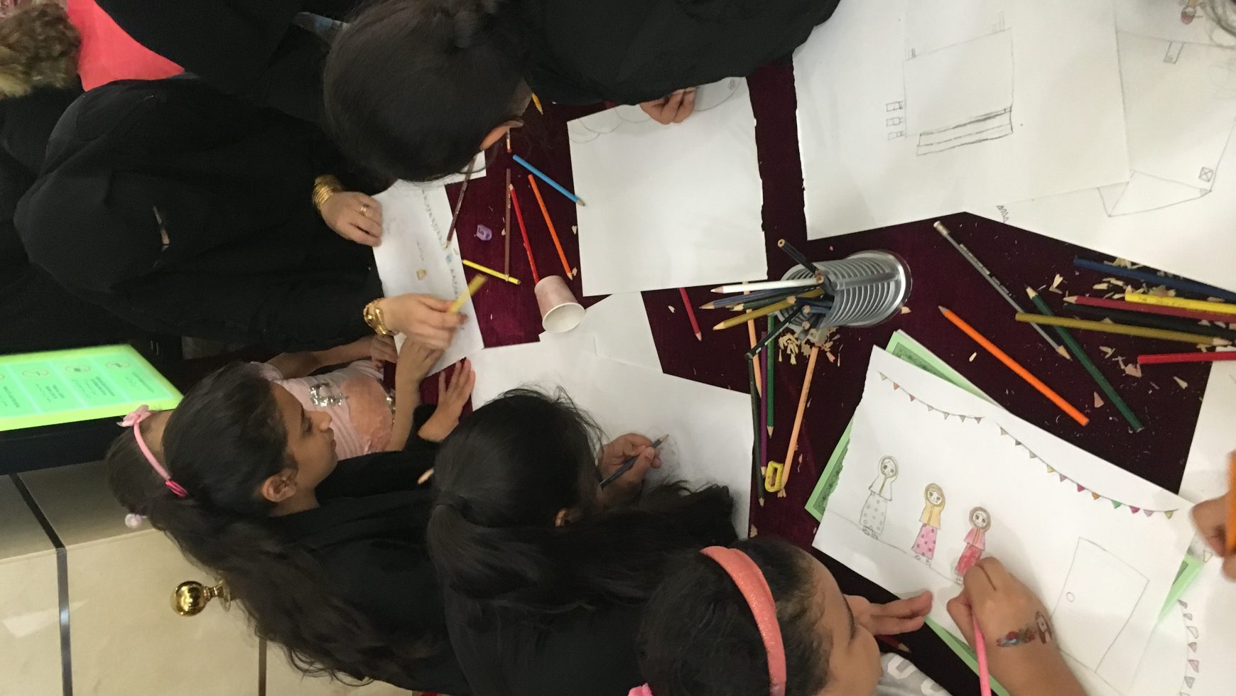 Paragraph drawing tent Ramadan 2016