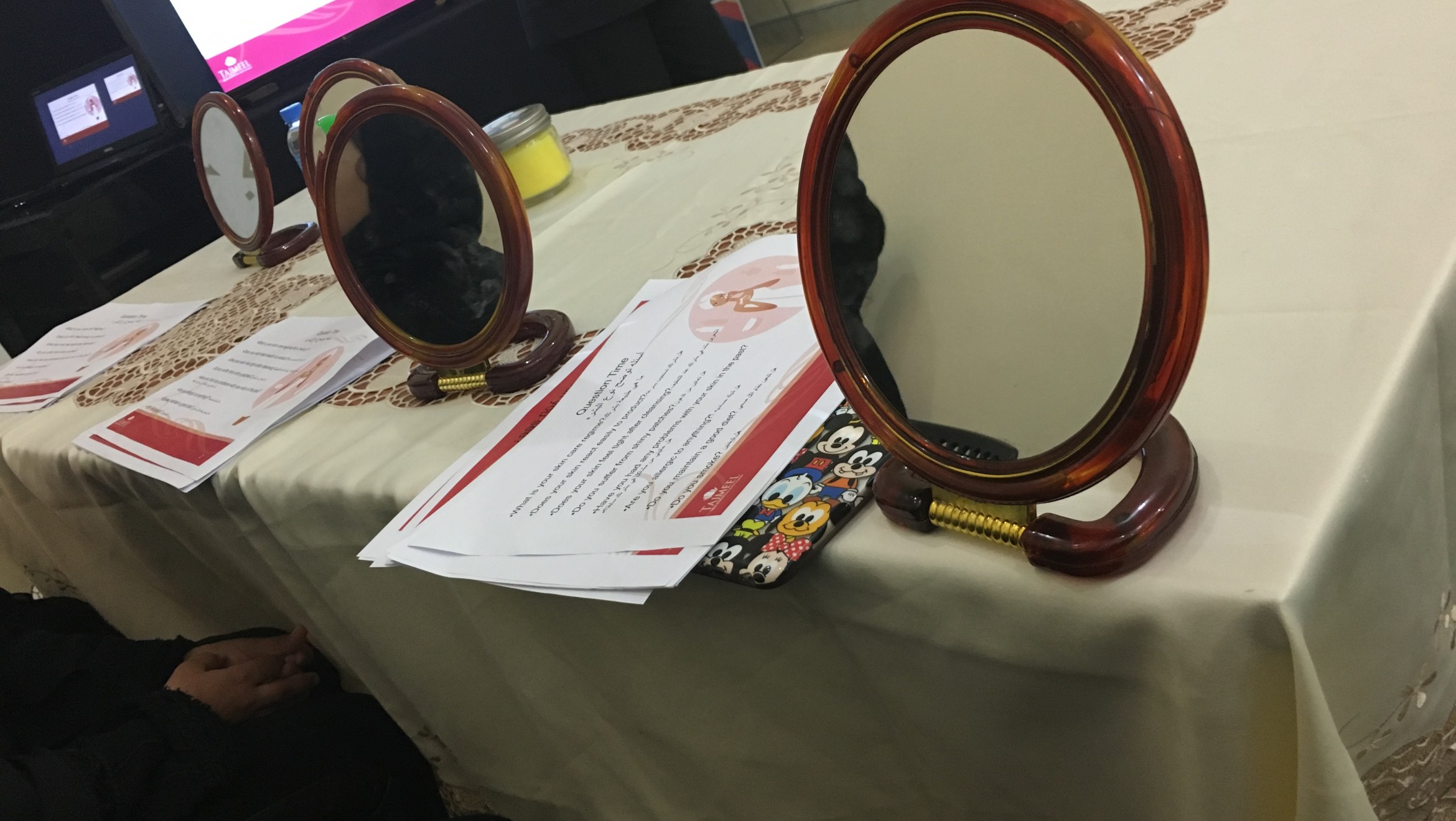 Skin cleaning workshop