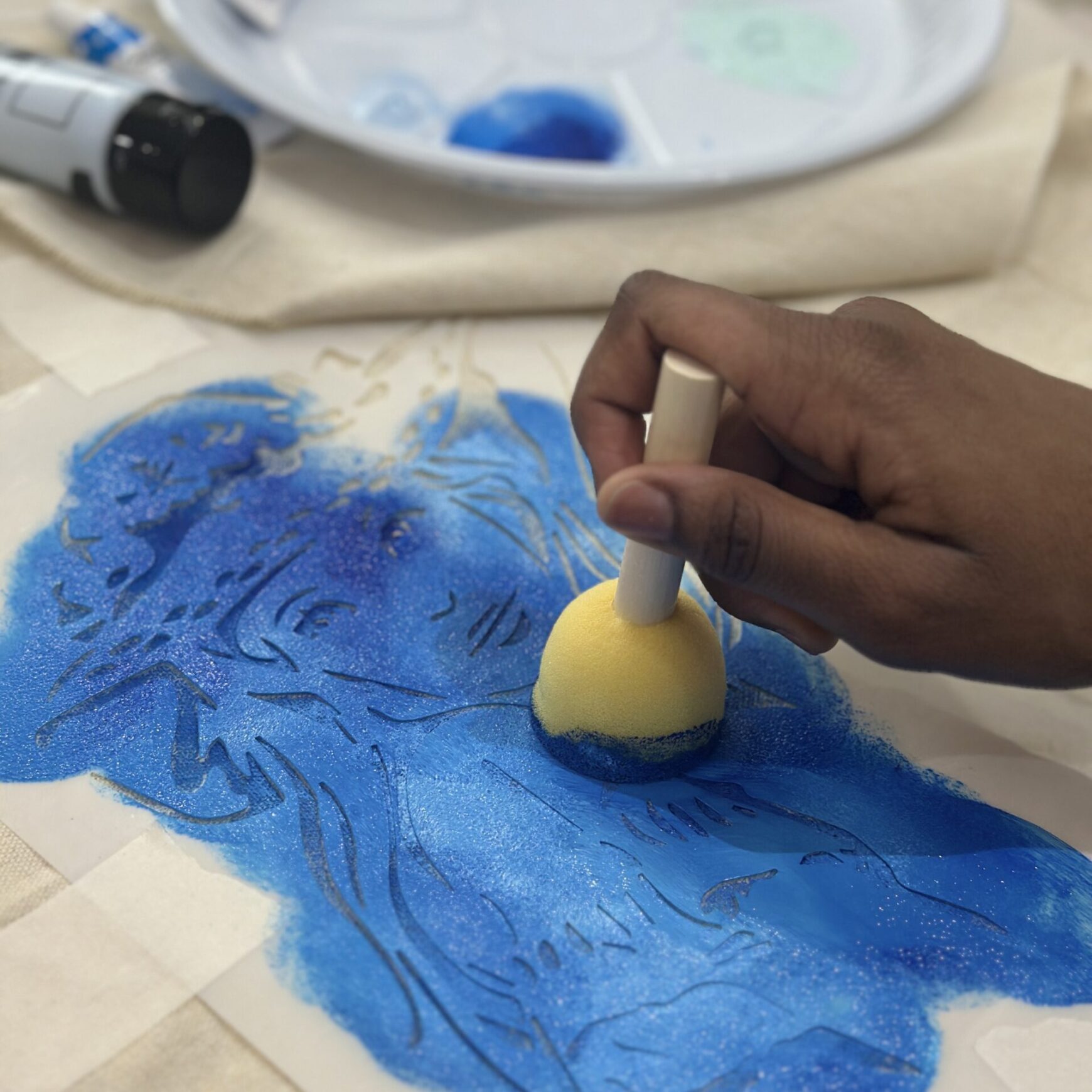 (العربية) الطباعة على الأقمشة