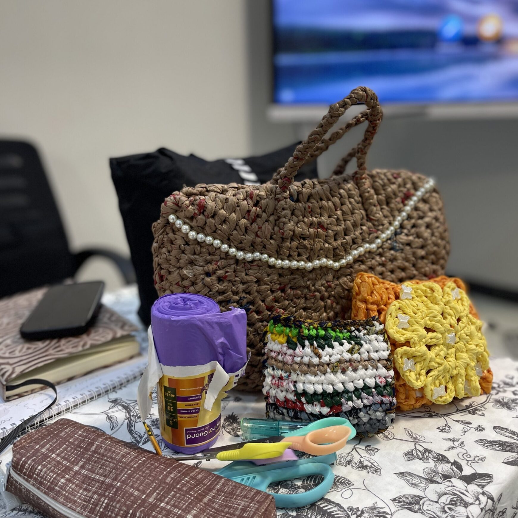 الكروشيه بإبداع مستدام